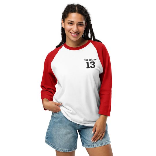 Discover Taylor The Bolter Embroidered Baseball Tee
