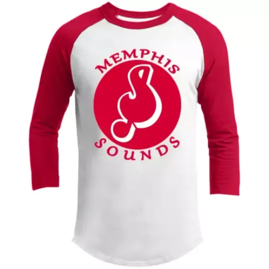 Memphis Sounds Raglan Shirt Franchise ABA Basketball