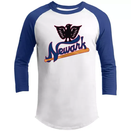 Newark Eagles Raglan Shirt Franchise Negro League Baseball