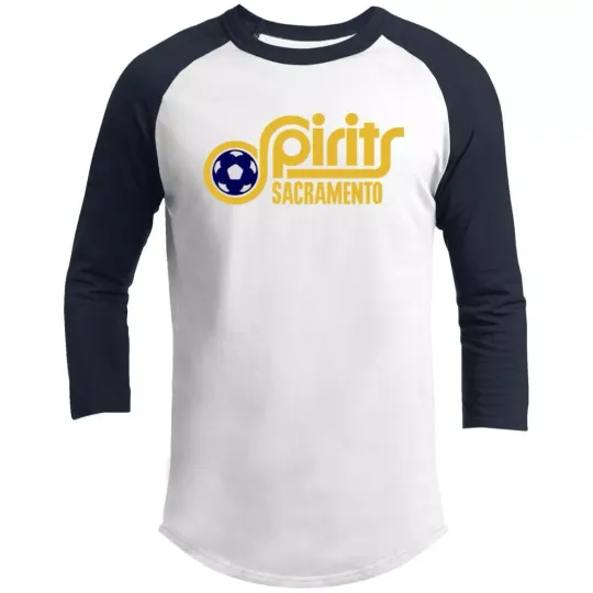 Sacramento Spirits Raglan Shirt Franchise ASL Soccer