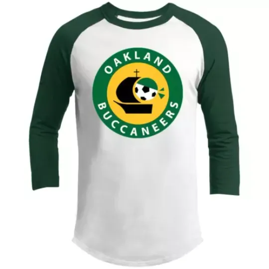 Oakland Buccaneers Raglan Shirt Franchise ASL Soccer