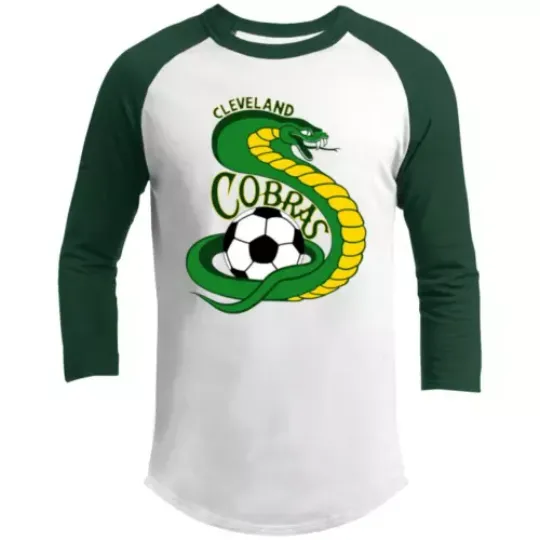 Cleveland Cobras Raglan Shirt Franchise ASL Soccer