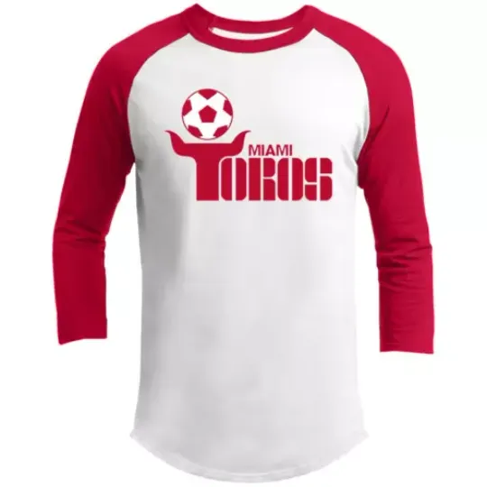 Miami Toros Raglan Shirt Franchise NASL Soccer