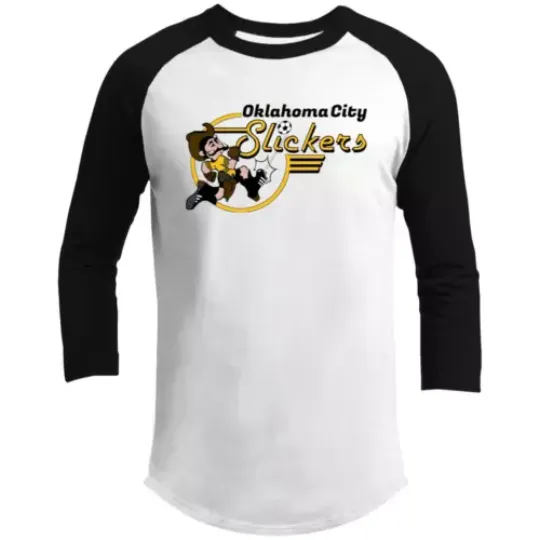 Oklahoma City Slickers Raglan Shirt Franchise ASL Soccer
