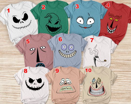 Nightmare Before Christmas Halloween Shirt, Nightmare On Main Street Shirt, Jack Skellington Shirt, Let's Oogie Boogie, Halloween