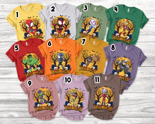 Spidey Halloween Shirt/Spidey And His Amazing Friends Halloween Tee/Spidey Halloween Shirt/Spider Hero Halloween/Halloween Shirt