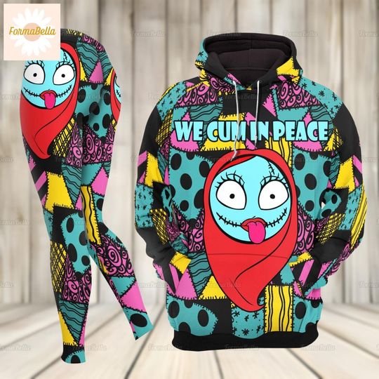 Halloween Sally Hoodie, Sally Costume Hoodie, Nightmare Before Christmas, Jack And Sally, Horror Characters Shirt, Sally Womens Legging