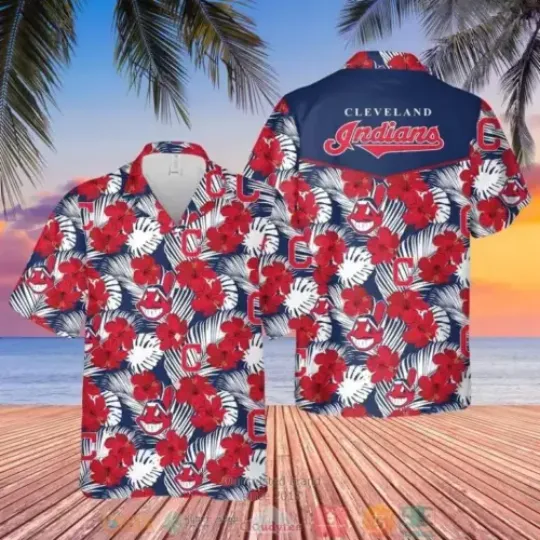 Cleveland Summer Indians Hawaiian Shirt- Baseball Team Beach Shirt For Fans