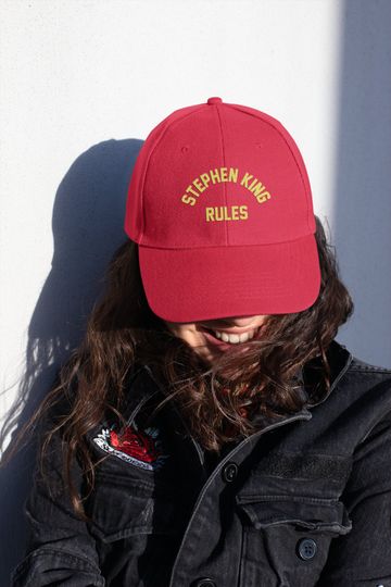 Discover Stephen King Rules Embroidered Hat, Monster Squad Inspired  Horror Hat