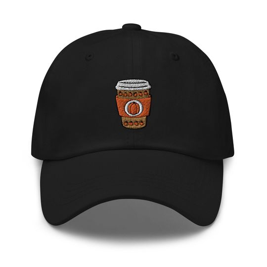 Discover Pumpkin Spice Latte Embroidered Dad Hat, Pumpkin Spice Lover Gift, Pumpkin Spice Gift