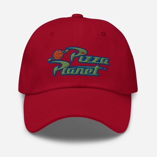 Discover Pizza Planet Embroidered Baseball Hat | Dad hat | 9 Colors