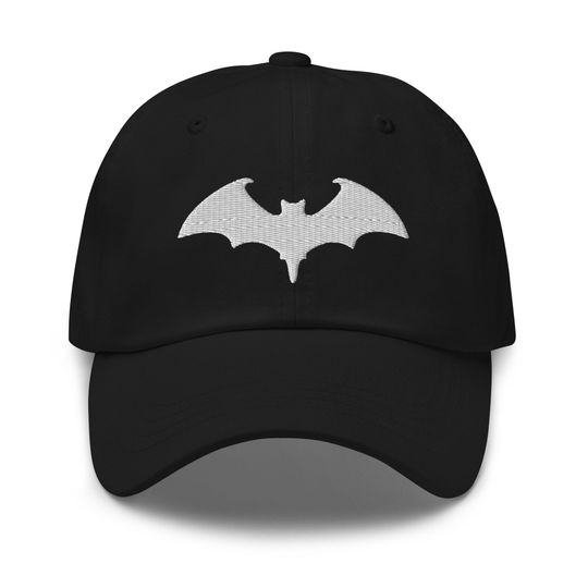 Discover Vampire Bat Goth Style Halloween Embroidered Baseball Cap Dad hat
