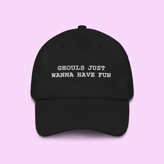 Discover Ghouls Just Wanna Have Fun - Halloween Ball Cap - Spooky Ghost Dad Cap