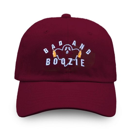 Discover Bad and Boozie Halloween Premium Cotton Embroidered Baseball Dad Cap
