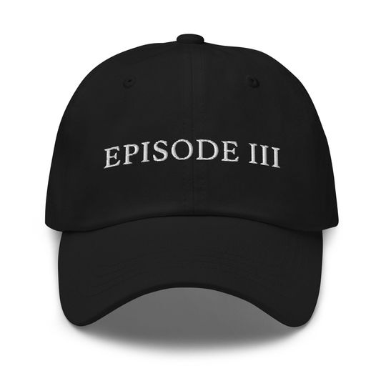 Discover Episode III Embroidered Adjustable Baseball Cap Dad Hat,  Galaxys Edge Theme Park Hat