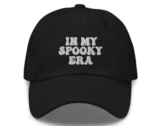 In My Spooky Era Hat | Embroidered Baseball  | Halloween Hat