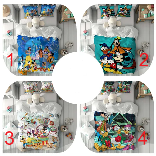 Discover Goofy Duvet Cover Set Children Room Quilt cover Bedding Set Pillowcase Home Decor Comfortable Gift for Friends.