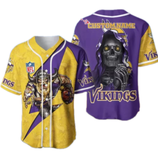 Discover Personalized football Minnesota Vikings Baseball Athletic Team Shirts