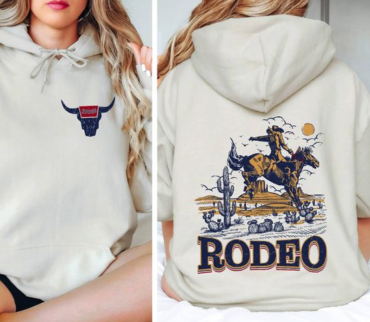 Discover Rodeo Hoodie Cowboys The Original Rodeo Gift Cowboy Mens Beer Lover Gift Western Rodeo Cowgirl  Hoodie Country Girl Rodeo Mom Gift  Hoodie