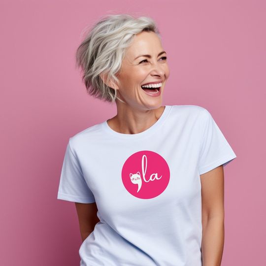 Discover Comma La Kitty Cat Shirt, Childless Cat Lady Tee, Kamala 2024 Tee, Democrat Gift, Kamala Pronunciation Shirt, Vote President Kamala T-Shirt