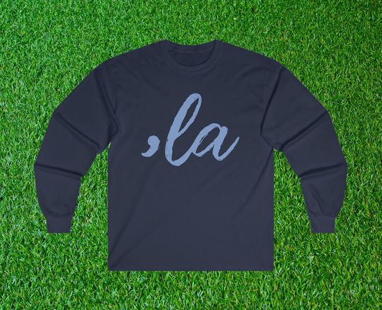 Discover Comma La Unisex Cotton Long Sleeve Tee, Kamala Harris T Shirt, Harris for President Shirt, Election 2024