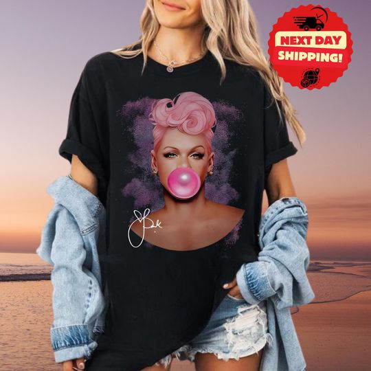 Discover Comfort Colors P!nk Pink Summer Carnival Tour 2024 Tee, Pink Summer Carnival Hoodie Tee,Pink On Tour 2024, Trust Fall Album,Pink Singer Gift