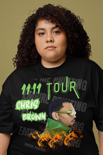 Discover Chris Brown T-SHIRT | 2024 Concert | R&B | 11:11 TOUR | BREEZY | Chris Brown Concert | Tour Tshirt