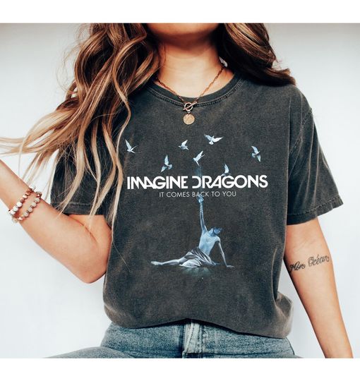 Discover Vintage Imagine Dragons Shirt, Imagine Dragons 2024 Concert Shirt , Imagine Dragons 2024 Tour Merch Shirt, Shirt For Fan