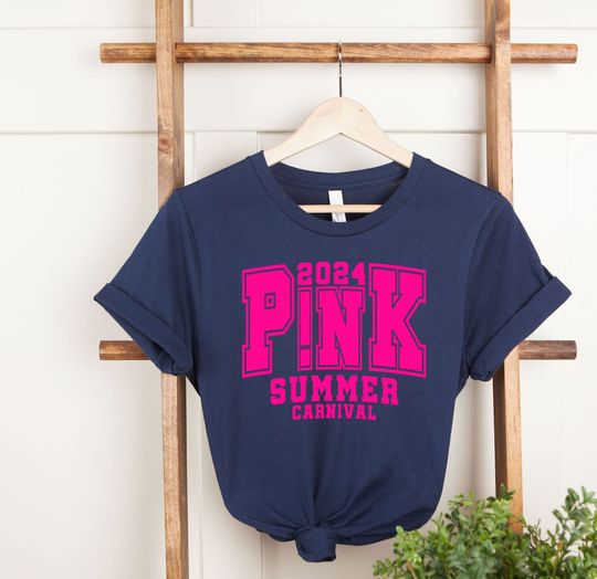 Music Festival Shirt, Pink Summer Carnival Shirt, Pink Tour 2024, Concert Shirt, Trustfall Album, Summer Carnival 2024, Concert Pink T-shirt