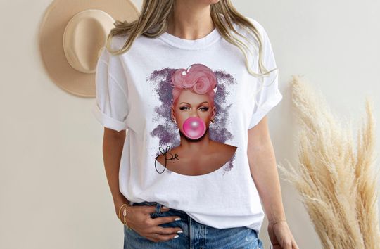Discover P!nk Singer Summer Carnival 2024 Tour Shirt, Pink Fan Lovers Shirt, Music Tour 2024 Shirt, Concert Shirt, Concert Apparel, Pink Fan Shirt