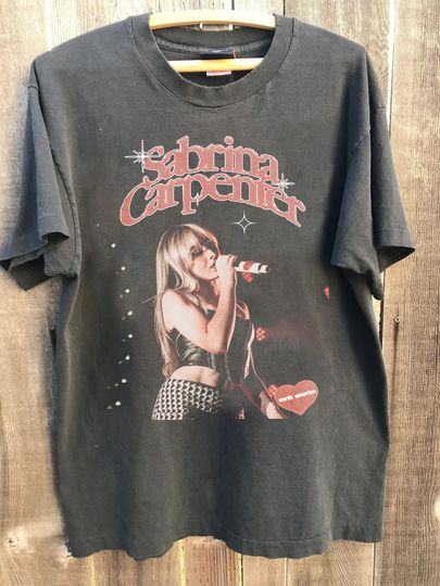 Discover Sab.Rina Vintage 90s Shirt, Sab.Rina 2024 World Tour Shirt, Carpenter Signature Shirt, Gift For Men Women