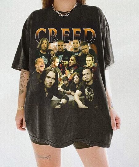 Discover Comfort Color, Creed Band 2024 Tour Summer Of 99 Tour Shirt, Creed Rock Band 90s Concerts Music Unisex Shirt, Music Tour 2024, Creed Tour