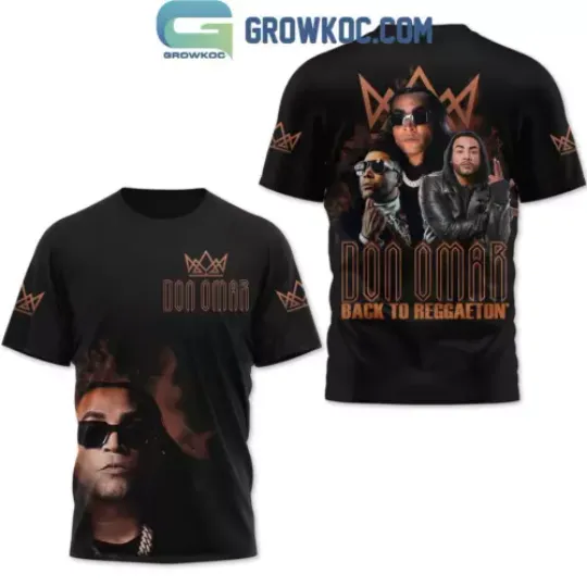 Discover Don Omar Back To Reggaeton Fan T-Shirt