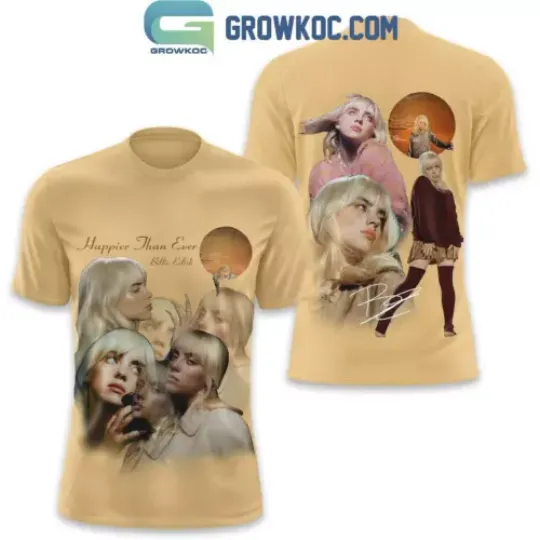 Billie Eilish Happier Than Ever Heartbreak Anthem T-Shirt