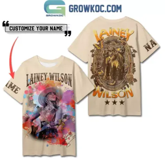 Discover Lainey Wilson Hang Tight Honey Personalized T-Shirt