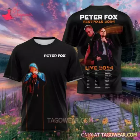 Discover Peter Fox Festivals 2024 T-shirt