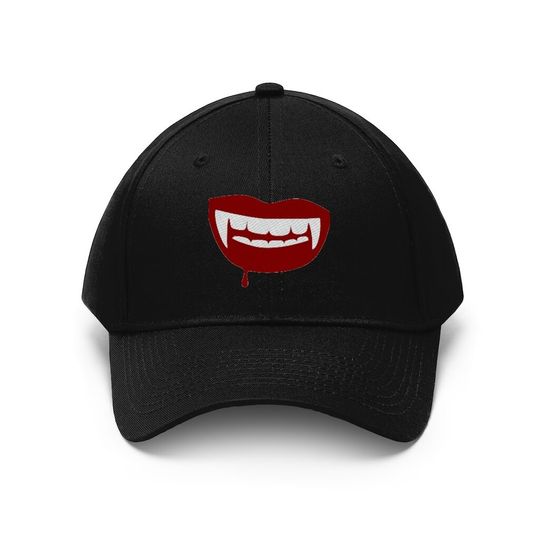 Discover Vampire Fangs Hat, Vampire Cap, Dad-Cap, Baseball Hat