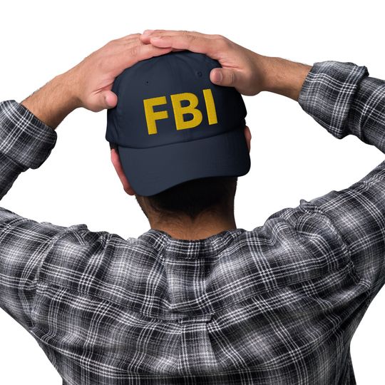 Discover FBI Hat, Embroidered Baseball Cap, FBI Costume, FBI Baseball Cap
