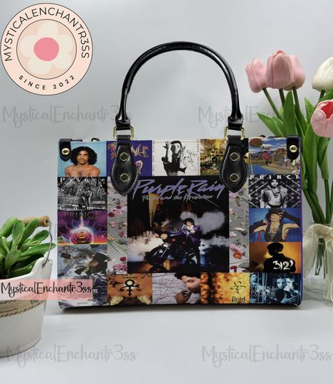 Discover Prince Pur Rain Leather Handbag, Prince Pur Rain Leather Bag, Shoulder Bag, Crossbody Bag, Top Handle Bag