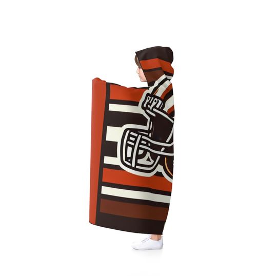 Discover Cleveland Hooded Blanket | American Football Gift | Sport Gift