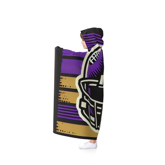 Discover Baltimore Hooded Blanket | American Football Gift | Sport Gift