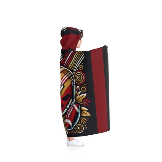 Discover San Francisco Hooded Blanket | American Football Gift | Sport Gift