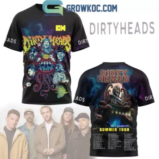 The Dirty Heads Summer Tour 2024 T-Shirt