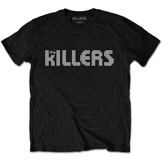 Discover Vintage T-Shirt -The Killers Unisex Dots Logo '00s Alternative Classic Rock Top