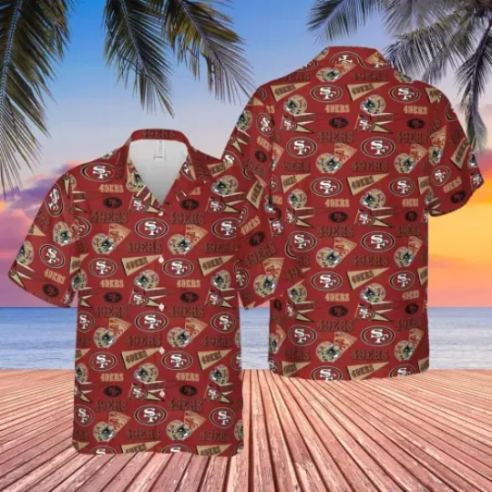 Discover San Francisco 49erss #2 Hawaiian Shirt, button down shirt, Gift for Fan