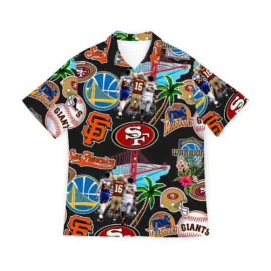 Discover San Francisco City Of Champions Hawaiian Shirt 49ers Hawaiian Shirt Aloha Shirt