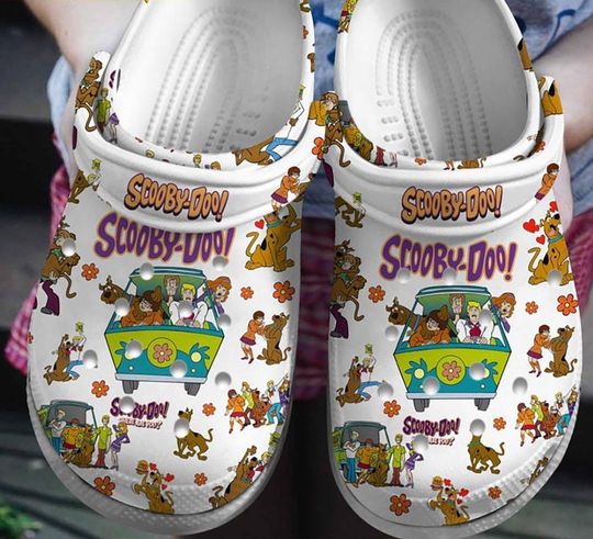 Scooby Doo Clogs, Scooby Dog Character Shoes, Kid Adult Slippers, Custom Sandals Slippers, Comfortable Slippers