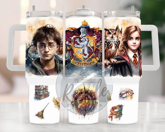 Wizard Magic 40oz Tumbler, Movie Inspired 40oz Tumbler Sublimation,  Wizard School Tumbler | Sport Lover Tumbler | Birthday Gift