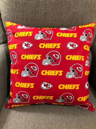 Kansas City Chiefs throw pillow
