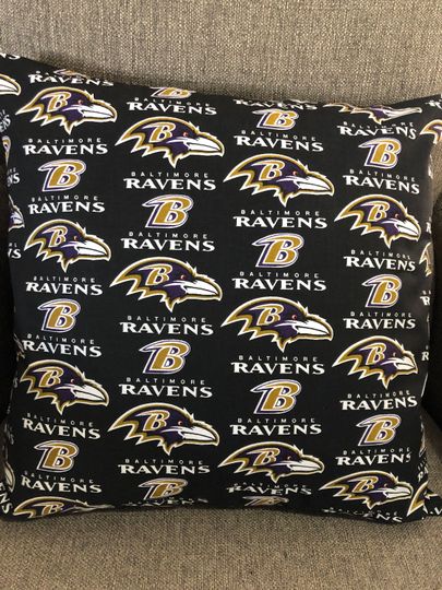 Baltimore Ravens throw pillow